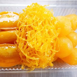 เม็ดขนุน-ทองหยอด-ฝอยทอง กล่องรวม