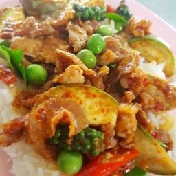 ผัดเผ็ดหมูป่า