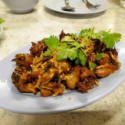 นกทอดกระเทียม