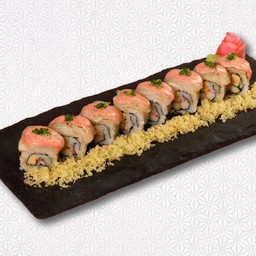 Aburi Hotate Mentaimayo Roll