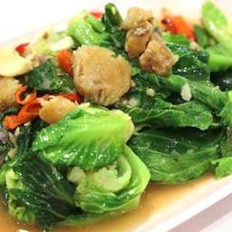 แขนงผัดน้ำมันหอย