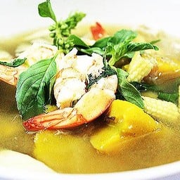แกงเลียงกุ้งสด
