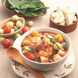 แกงขนุนอ่อนซี่โครงหมู