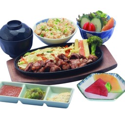 ชุดสเต็กหมู