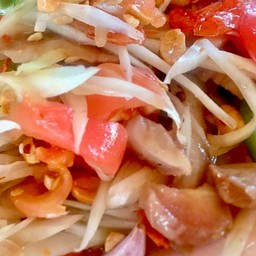 ส้มตำ-คอหมูย่าง