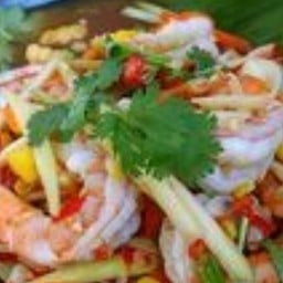 ตำกุ้งสุก,,(ลวกสุก)60