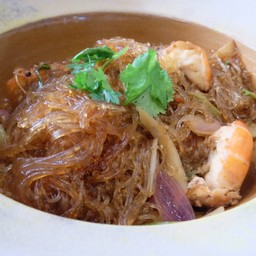 กุ้งอบวุ้นเส้น