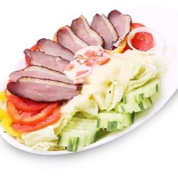 สลัดเป็ดอบชานอ้อย