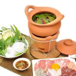 จิ้มจุ่มหมู ( เนื้อหมู+ตับหมู)