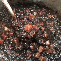 ข้าวเหนียวดำเปียกเผือก