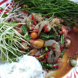 เกาเหลากุ้งสดรสแซบ