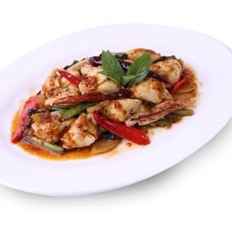 เนื้อปูผัดพริกเผา (s)