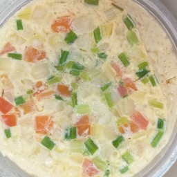 ไข่ตุ๋น ไก่สับ