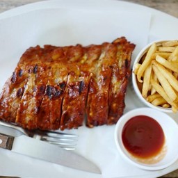 ซี่โครงหมูบาบีคิว