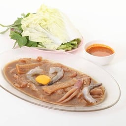 ชุดสุกี้รวมมิตรทะเล