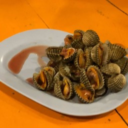 หอยแครงย่าง