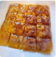 กล้วยหอม (ไม่ใส่ไข่) ราดนม (Banana without egg +condensed milk)