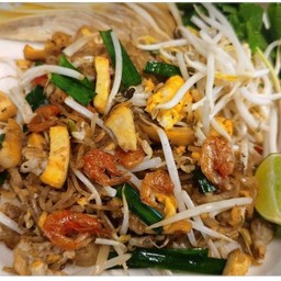 ผัดไทยโบราณ(กุ้งแห้ง)