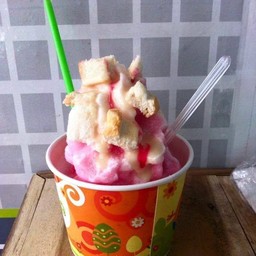 ปังเย็น นมชมพู