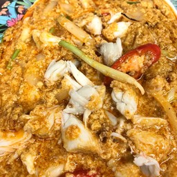 เนื้อปูผัดผงกะหรี่/พริกเผา