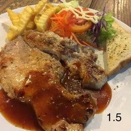 1.5 พ๊อคชอพBBQ  169บาท
