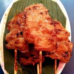 หมูปิ้ง,คอหมูย่าง (เจ)