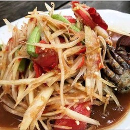 ส้มตำปู-ปลาร้า