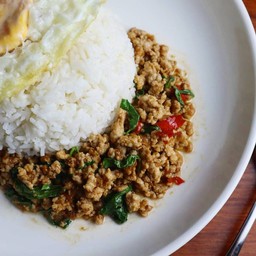 ข้าวกะเพราหมูสับ