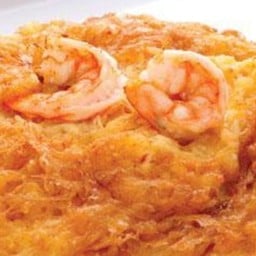 ข้าวไข่เจียวกุ้งสับ