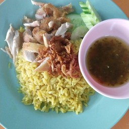 ข้าวหมกไก่ทอด