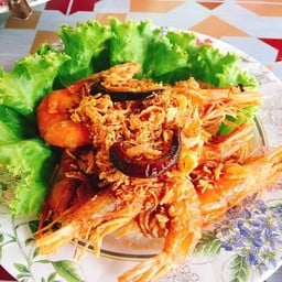 กุ้งราดซอสมะขาม