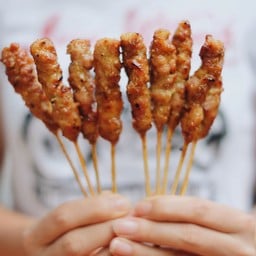หมูสะเต๊ะ จานเล็ก