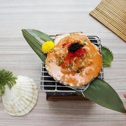 หอยเชลล์ย่างซอสสไปซี่