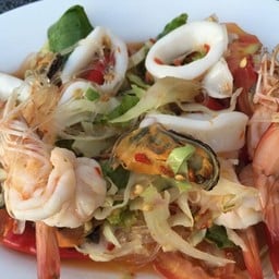 ยำวุ้นเส้น ทะเล