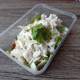 เนื้อปูผัดพริกสด