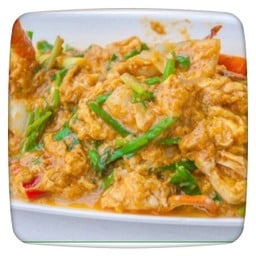 เนื้อปูผัดผงกะหรี่