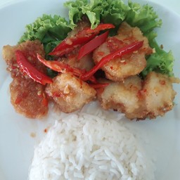 ข้าวหอมมะลิปลาดอรี่ทอดกรอบ 3 รส (ไม่คาว 100%)