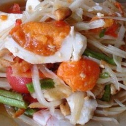 ตำไทยไข่เค็ม