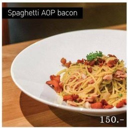 Spaghetti AOP bacon