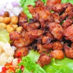 แหนมเอ็นไก่ทอด