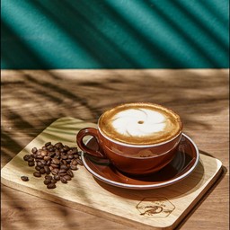 คาปูชิโน ร้อน