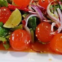 ยำไข่แดงเค็มปลาร้า