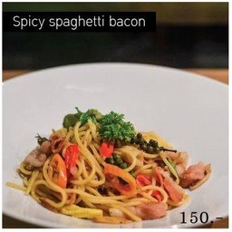 Spaghetti Spicy bacon