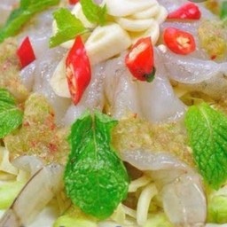 กุ้งแช่น้ำปลา