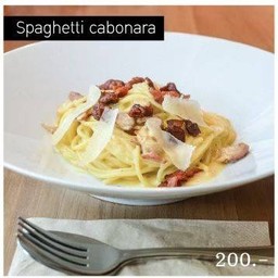 Spaghetti Cabonara