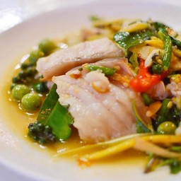 ปลาคังผัดฉ่า