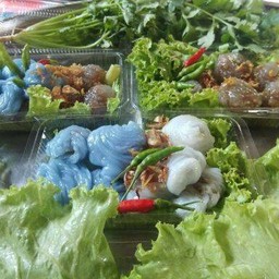 สาคู-ข้าวเกรียบปากหม้อ *กะทิสด (เทพารักษ์_แพรกษา)
