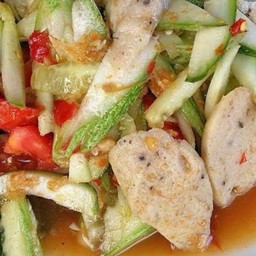 ตำแตงหมูยอปลาร้า