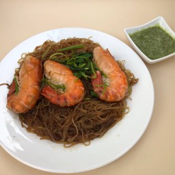 [อร่อยซ่ากับโค้ก] กุ้งอบวุ้นเส้น +  โค้ก ออริจินัล (กระป๋อง)