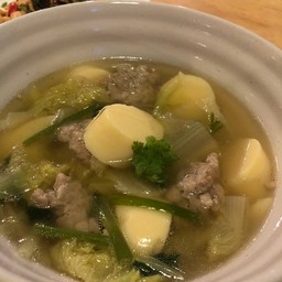 ต้มจืดเต้าหู้หมูสับ